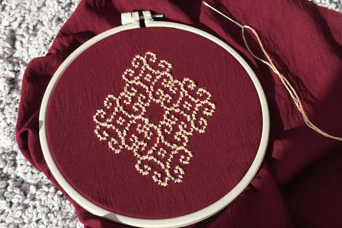 Aari work and embroidery